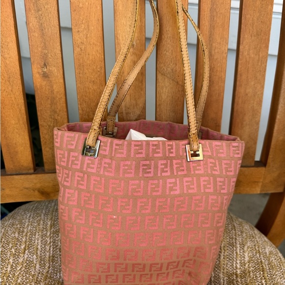 Vintage Fendi Zucchino Mini Tote, with COA - Picture 6 of 15